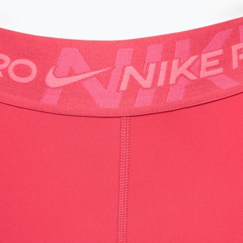 Pantaloncini da allenamento Nike Pro Mid Rise 3" donna aster rosa/pinksicle/hot punch/bianco