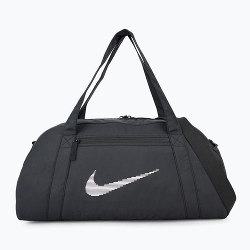 Borsa da allenamento da donna Nike Gym Club 24 l nero/nero/bianco