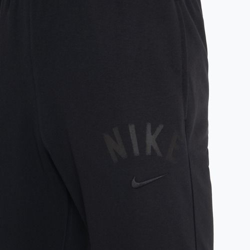 Pantaloni Nike Swoosh Fleece Jogger da uomo, nero/nero