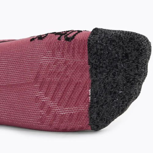 Mizuno Active Training Mid calzini da corsa 2 paia albicocca ghiaccio/viola quatz