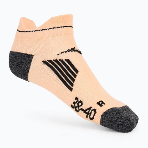 Mizuno Active Training Mid calzini da corsa 2 paia albicocca ghiaccio/viola quatz