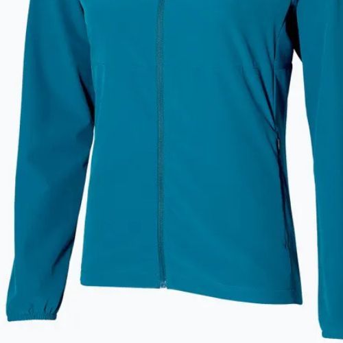 Giacca running donna Mizuno Alpha Jacket blu marocchino