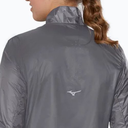 Giacca da corsa da donna Mizuno Aero grey