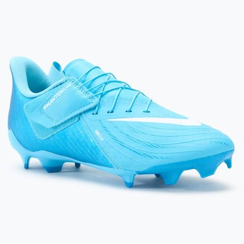 Uomo Nike Phantom GX 2 Academy EasyOn scarpe da calcio blu fury/bianco