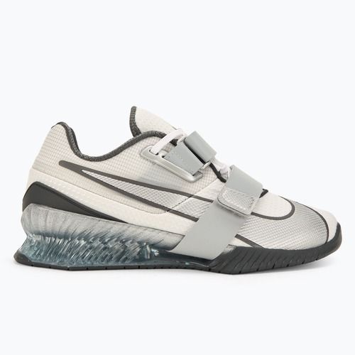 Nike Romaleos 4 SE bianco/argento metallico/antracite lupo grigio scarpa da sollevamento pesi