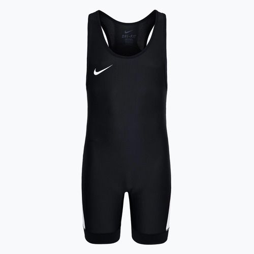 Tuta da uomo Nike Grappler Elite Singlet nero/bianco