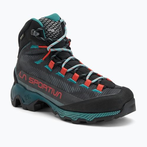 Stivali da trekking da donna La Sportiva Aequilibrium Hike GTX SW24 carbon/ everglade