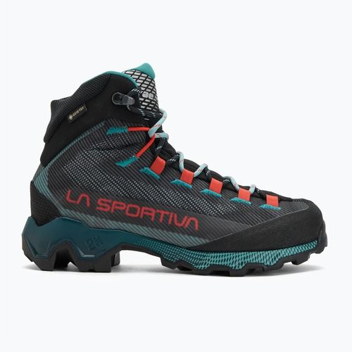 Stivali da trekking da donna La Sportiva Aequilibrium Hike GTX SW24 carbon/ everglade