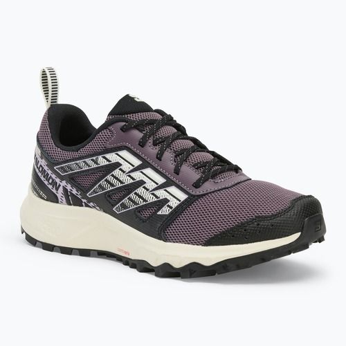 Scarpe da corsa da donna Salomon Wander moonscape/nero/lilla pastello