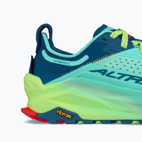 Scarpe da corsa da donna Altra Olympus 6 verde acqua