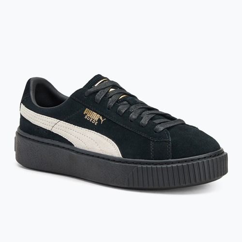 Puma Suede Platform scarpe da donna nero/puma bianco