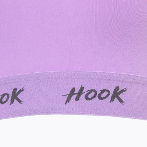 Top da allenamento donna HOOK FIGHTING Base viola