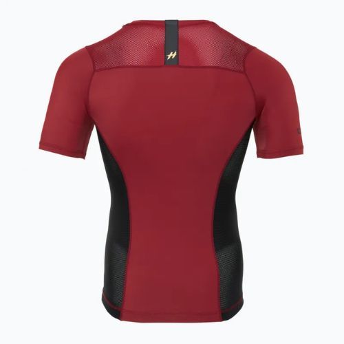 Rashguard HOOK FIGHTING Base uomo rosso