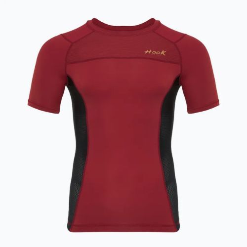 Rashguard HOOK FIGHTING Base uomo rosso