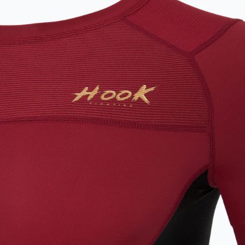 Rashguard HOOK FIGHTING Base uomo rosso