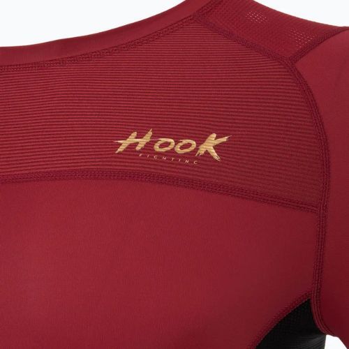 Rashguard a manica lunga da uomo HOOK FIGHTING Base rosso