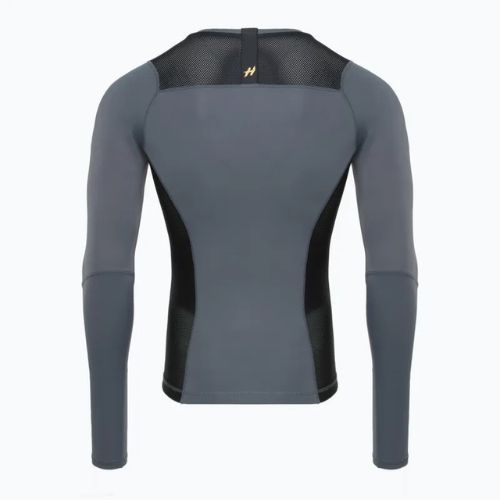 Rashguard a manica lunga da uomo HOOK FIGHTING Base nero