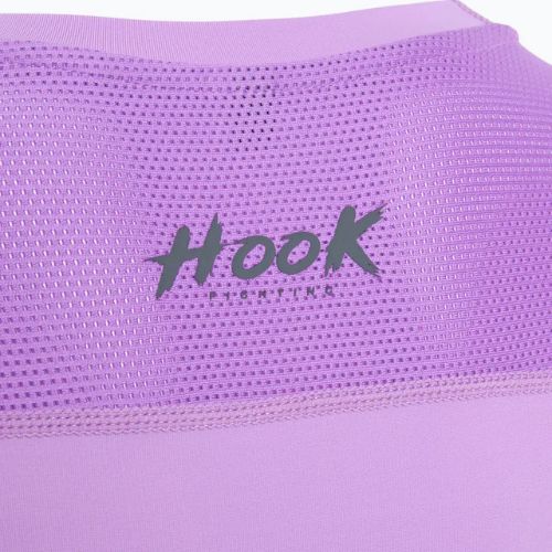 Rashguard manica lunga donna HOOK FIGHTING Base viola