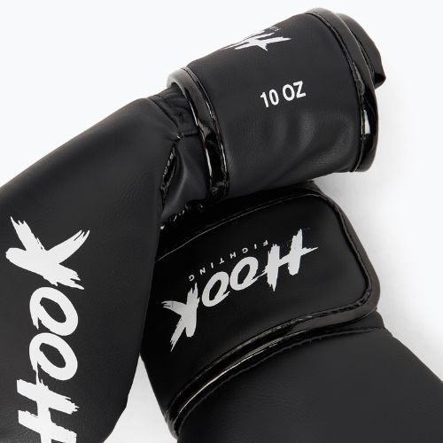 Guanti da boxe HOOK FIGHTING Ready To Spar con protezione per le mani, nero