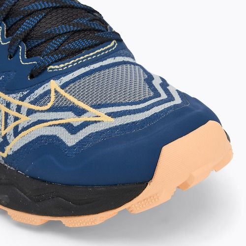 Scarpe da corsa da donna Mizuno Wave Daichi 8 estate blu/ghiaccio albicocca/nero