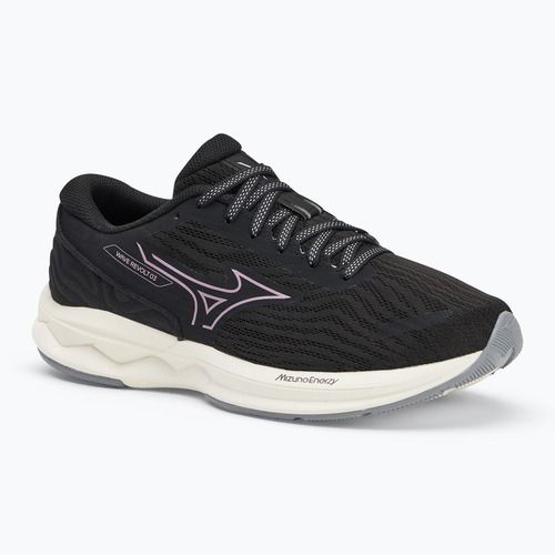 Scarpe da corsa da donna Mizuno Wave Revolt 3 nero/cosmo chrome/mizuno snow white