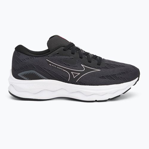Scarpe da corsa da donna Mizuno Wave Serene ebano/cosmo cromo/bianco