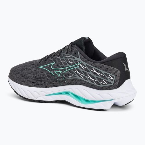 Scarpe da corsa da donna Mizuno Wave Inspire 20 D Wide iron gate/dusty jade green/nero