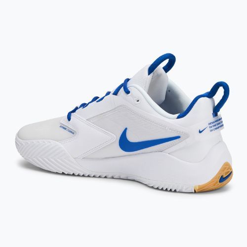 Nike Zoom Hyperace 3 pallavolo scarpe bianco / gioco royal / polvere di fotone