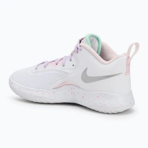 Nike Hyperset 2 SE scarpe da pallavolo bianco/hyper pink/mint foam/violet mist/pink foam