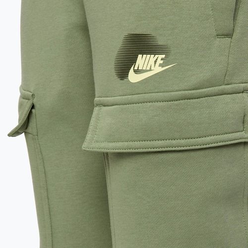 Pantaloni Nike Sportswear Standard Issue Cargo verde petrolio da bambino