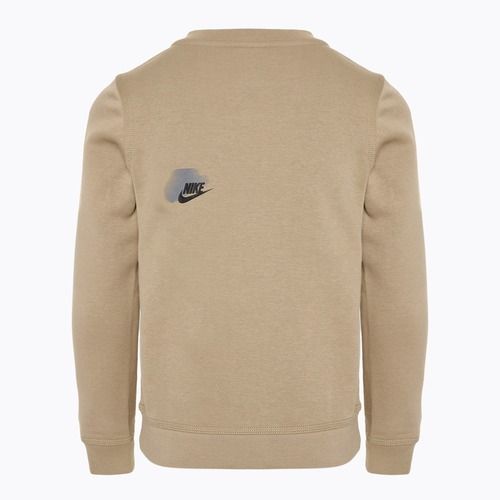 Felpa da bambino Nike Sportswear Standard Issue Crew-Neck color cachi