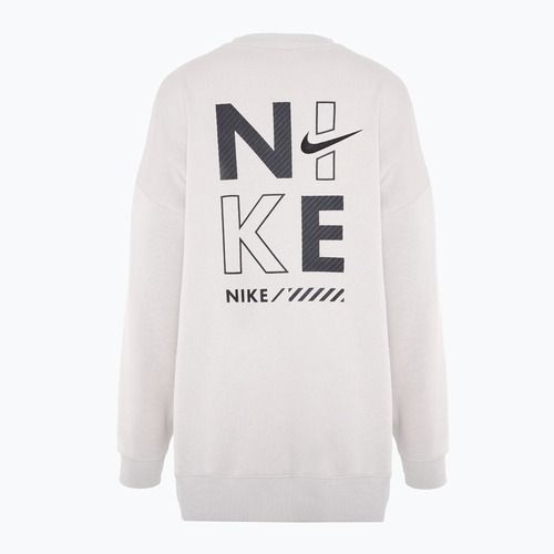 Felpa Nike Sportswear Oversized Crew-Neck donna, minerale di ferro leggero