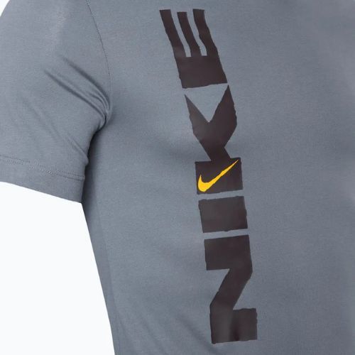 Maglietta Nike Dri-FIT Fitness Uomo grigio fumo