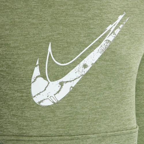 Felpa Nike Multi Stain Repel Therma-FIT da bambino verde petrolio/oliva aura/etereo/bianco