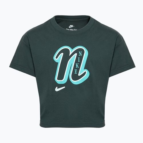 Maglietta Nike Sportswear da bambino verde vintage