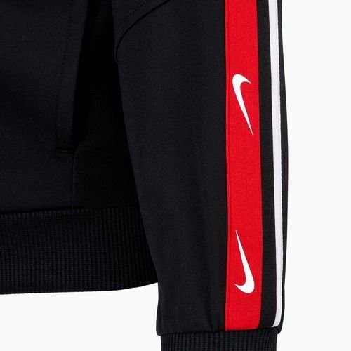 Felpa Nike Sportswear Club Full-Zip da bambino, nero