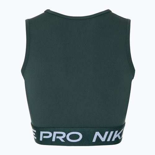 Canotta da allenamento Nike Pro Dri-Fit vintage verde/bianco da donna