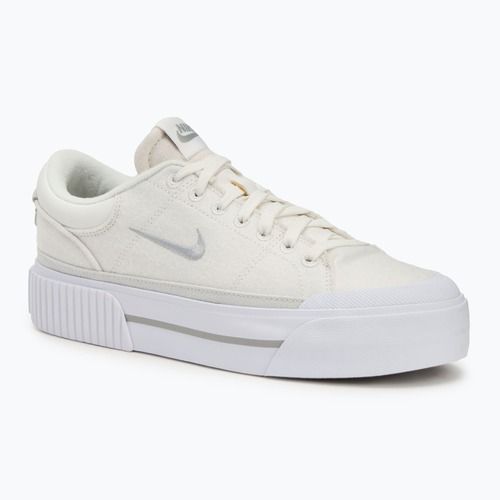 Nike Court Legacy Lift scarpe da donna bianco/bianco/phantom/grigio fumo chiaro