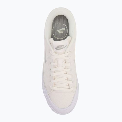 Nike Court Legacy Lift scarpe da donna bianco/bianco/phantom/grigio fumo chiaro