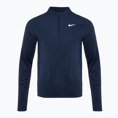 Felpa da running Nike Sphere Element Therma-FIT 1/2 Zip ossidiana da uomo