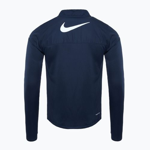 Felpa da running Nike Sphere Element Therma-FIT 1/2 Zip ossidiana da uomo