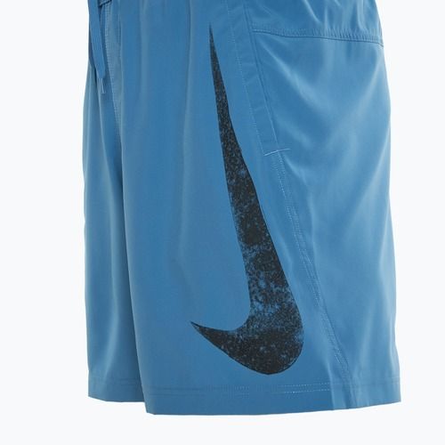 Pantaloncini da uomo Nike Form Swoosh Dri-Fit 7" aegean storm/nero