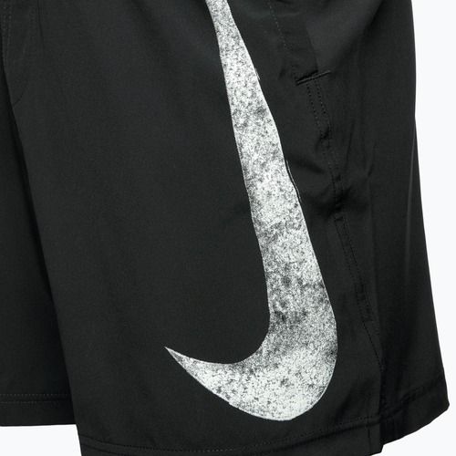 Pantaloncini da uomo Nike Form Swoosh Dri-Fit 7" nero/bianco