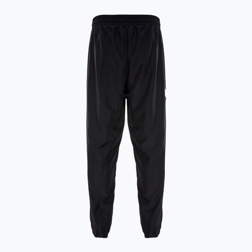 Pantaloni da basket da uomo Nike Icon Woven nero/nero/bianco/bianco