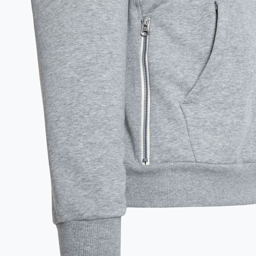 Felpa da basket da uomo Nike Standard Issue Dri-Fit Hoodie grigio scuro heather/avorio chiaro