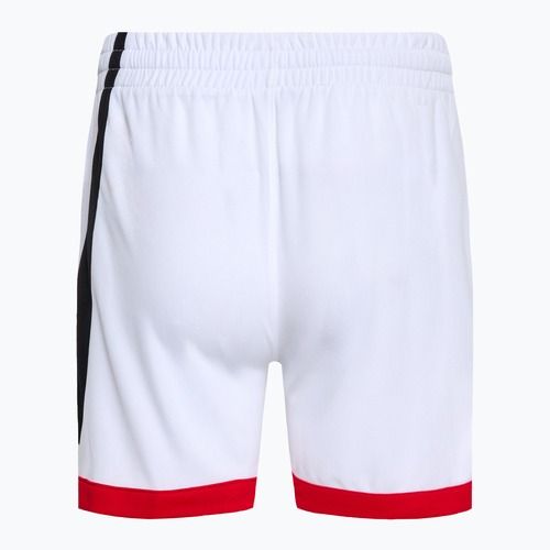 Pantaloncini da allenamento Nike Dri-Fit Multi+ da bambino bianco/nero/rosso university
