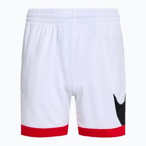 Pantaloncini da allenamento Nike Dri-Fit Multi+ da bambino bianco/nero/rosso university