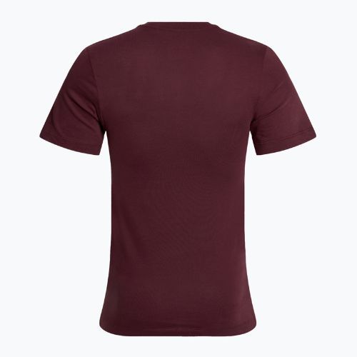 Maglia da corsa Nike Dri-Fit UV bordeaux da uomo