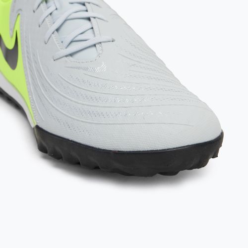 Scarpe da calcio da uomo Nike Phantom GX 2 Academy TF argento metallizzato/volt/nero