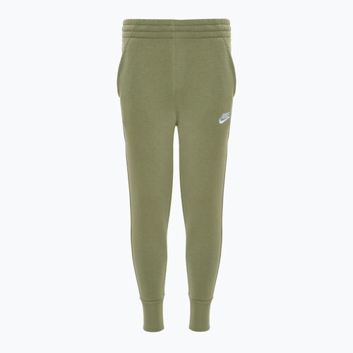 Pantaloni Nike Sportswear Club Fleece da bambino verde petrolio/verde petrolio/bianco